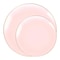 Smarty Had A Party Pink with Gold Organic Round Plastic Dinnerware Value Set (120 Dinner Plates+120 Salad Plates), 240PK 930PGVP-CASE - alternate 10